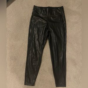 Athleta Fake Leather Leggings